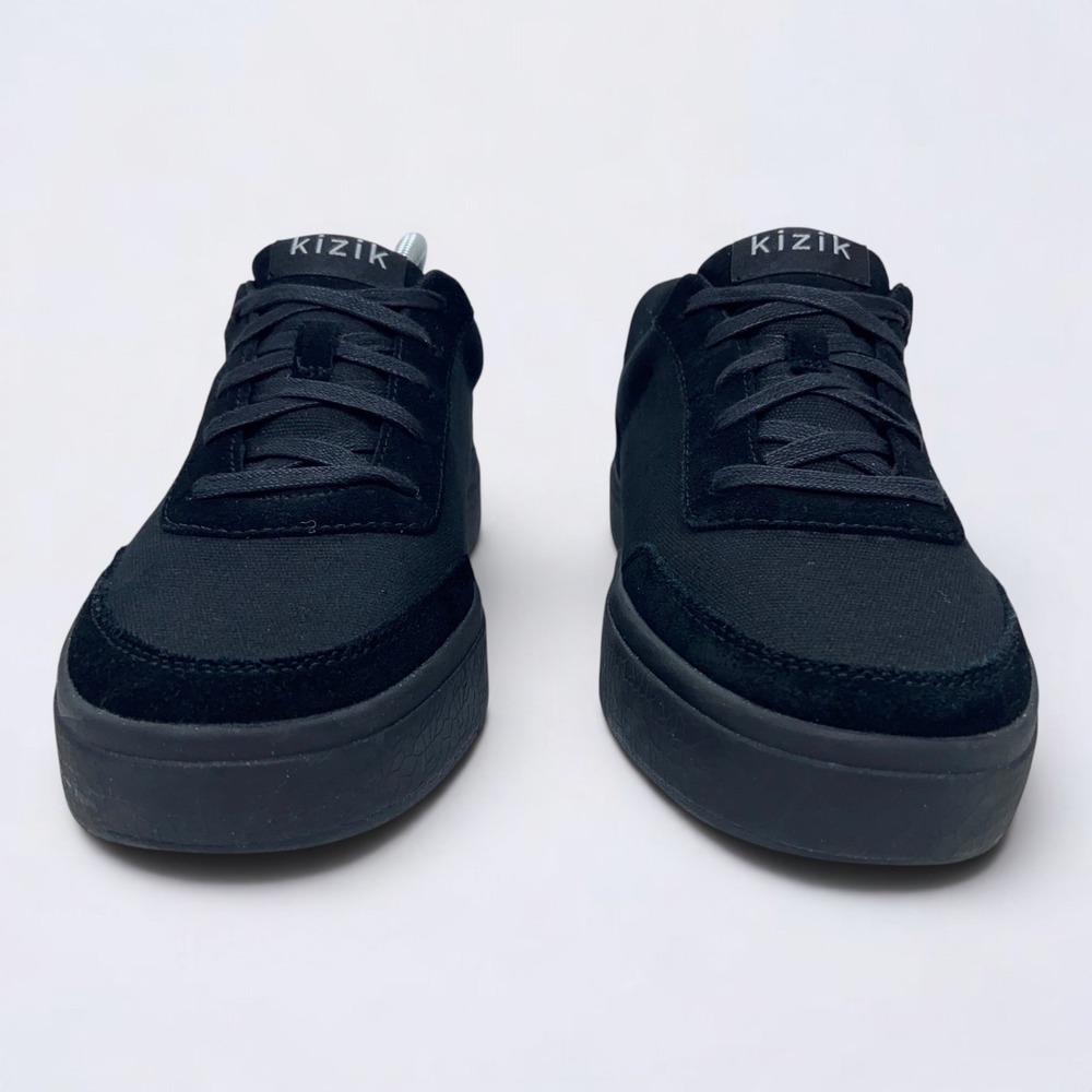 Kizik Prague Hands Free Shoes Sneakers Men's 8.5W Women's 10W Triple Black - Picture 6 of 13
